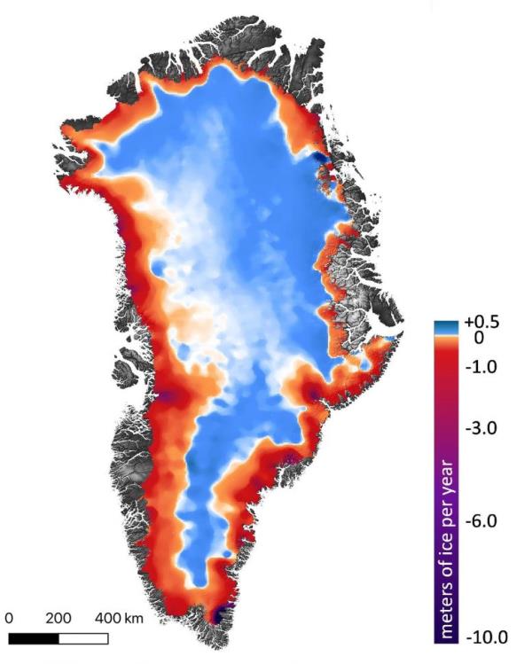 Antarctica Ice Changes