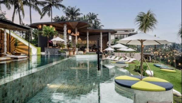 Soulshine Bali now features three pools, two restaurants, a new full-service spa, two yoga shala or event spaces along ...