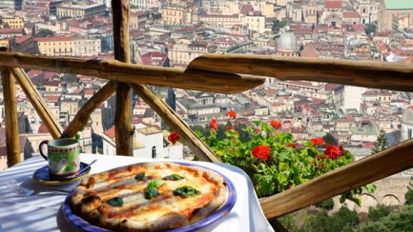 Pizza place terrace with Naples view, Italy credit: istock
one time use for Traveller o<em></em>nly
For David Whitley's third cities traveller 10