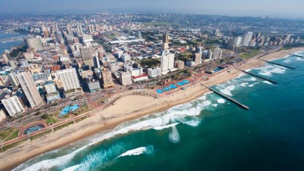 aerial view of durban, south africa credit: istock
one time use for Traveller o<em></em>nly
For David Whitley's third cities traveller 10